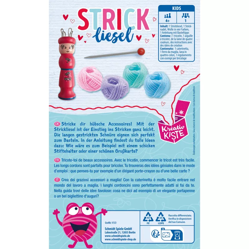 Strickspule, tvorenie Revision 2025