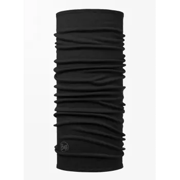 Buff Merino Midweight multifunkčný nákrčník čierny
