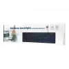 MULTIMEDIÁLNA KLÁVESNICA USB ENG/ČIERNA KB-UML-02 GEMBIRD