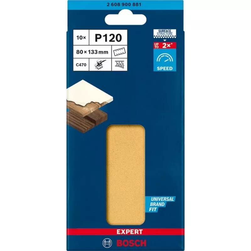 Bosch 2 608 900 881 rotačný nástroj brúsne/brúsne príslušenstvo drevo brúsny list