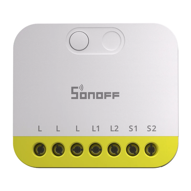 Dvojkanálový mini vypínač bez N Sonoff MINI-ZB2GS-L ZigBee