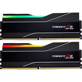 DIMM 64 GB DDR5-6000 (2x 32 GB) Dual-Kit, pamäť čierna, F5-6000J2636H32GX2-TZ5NR, Trident Z5 Neo RGB, AMD EXPO