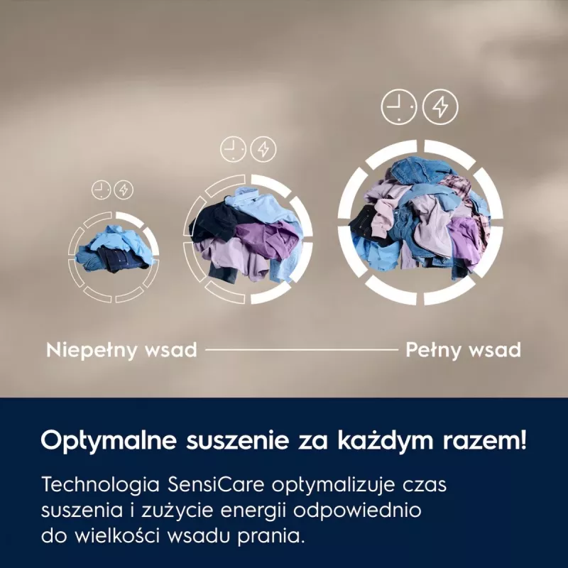 Sušička bielizne Electrolux EW7D585UCP 8 kg tepelné čerpadlo, kondenzačné sušenie