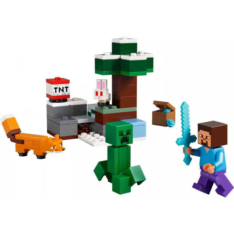 LEGO MINECRAFT 21583 Stevovo tajgové dobrodružstvo