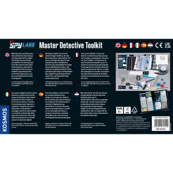 Spy Labs Incorporated Master Detective Toolkit V1, detektívne sady medzinárodná verzia
