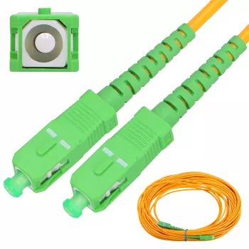 Optický patch kábel Extralink SC/APC–SC/APC Singlemode G.657.A1 3 mm, 5 m