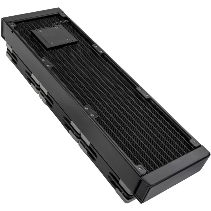 Chladič SILVERSTONE SST-XE360PDD 360mm vodné chladenie, čierny/strieborný