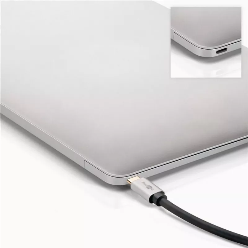 Goobay | adaptérový kábel USB-C na DisplayPort | 60176 | Type-C | DisplayPort | USB-C na DisplayPort | 2 m
