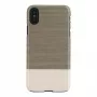 Puzdro na smartphone man and wood pre iPhone X/XS — čierna, ochranná tvrdá zadná strana