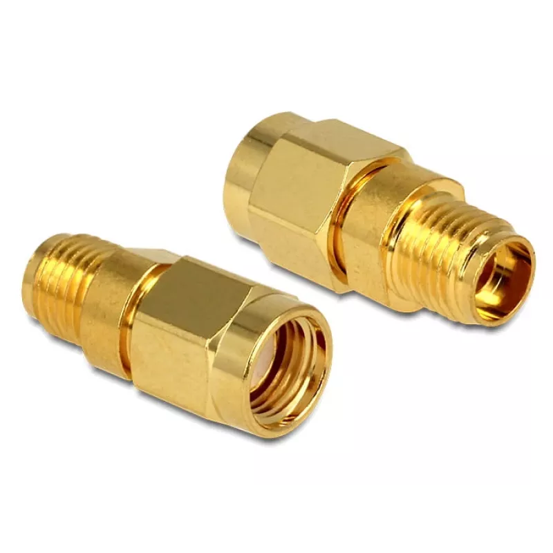 DeLOCK - HF adaptér - RP-SMA (M) - na - SMA (W) (88728)