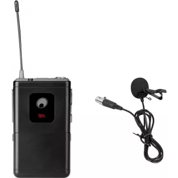 Lavalier mikrofón Omnitronic UHF-E Series 823,6 MHz lavalier mikrofón
