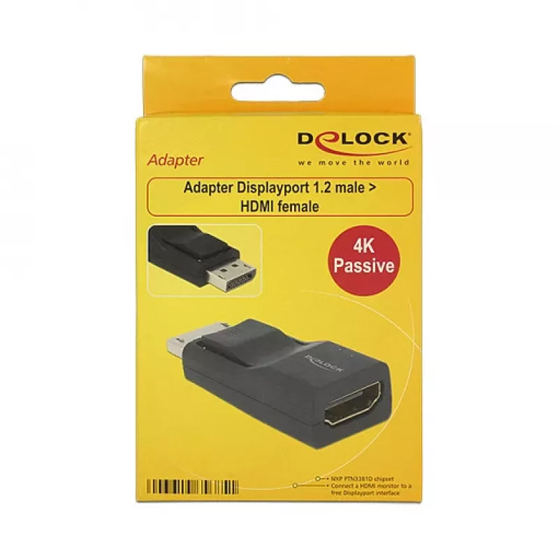 DisplayPort na HDMI adaptér DeLOCK 65685