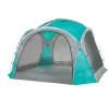 Event Dome Shelter XL, 4,5 x 4,5m, pavilón svetlomodrá/sivá