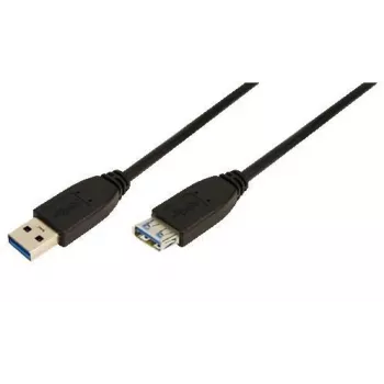 USB kábel LogiLink 3m USB A - USB A 3.0 F/M