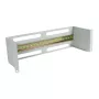 Rack lišta ALLNET ALL-S0002241 — 3U sivé rack príslušenstvo, 1,42 kg