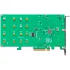 HighPoint host-bus adaptér Rocket 1204 PCI-Ex8v3 - 4x M.2 NVMe - NVMe - PCI-Express