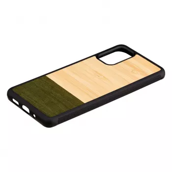 Puzdro na telefón Man and Wood pre Samsung Galaxy S20+ – bambus, forest čierna