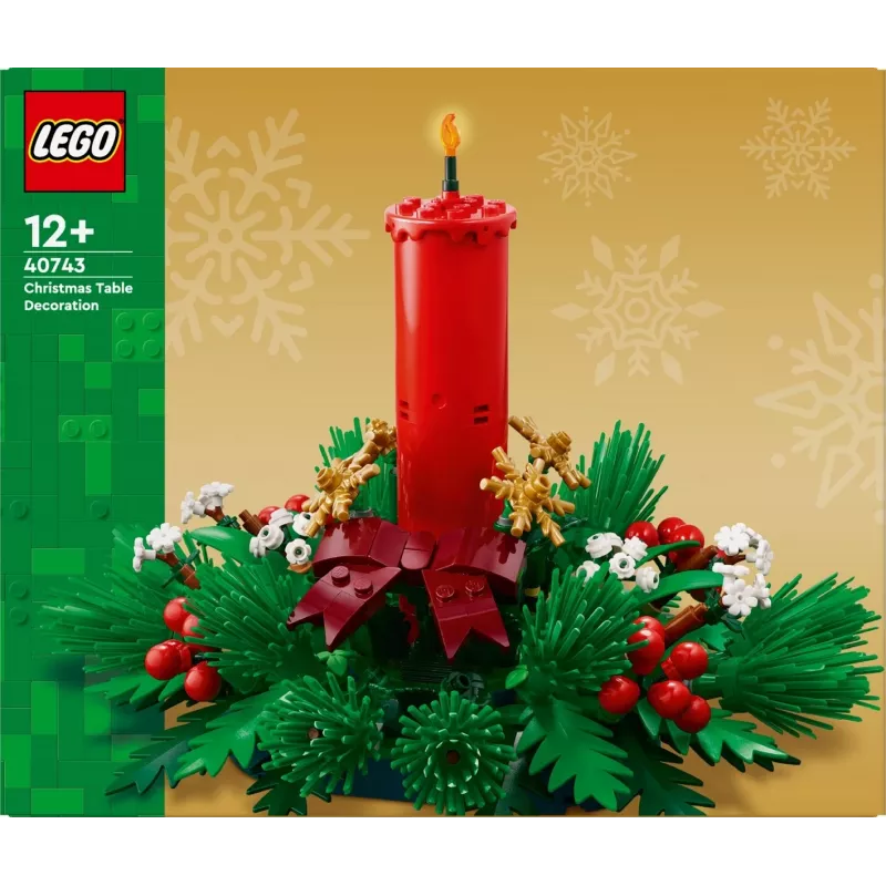 LEGO 40743 Vianočná dekorácia na stôl