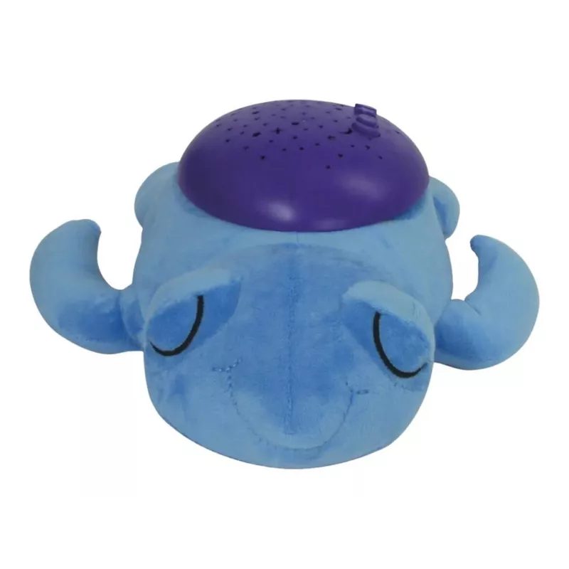 Jamara Dreamy Turtle nočné svetlo stojace modrá fialová