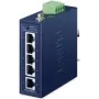 Unmanaged 5-portový Gigabit Ethernet switch PLANET IGS-500T-E (10/100/1000), modrý