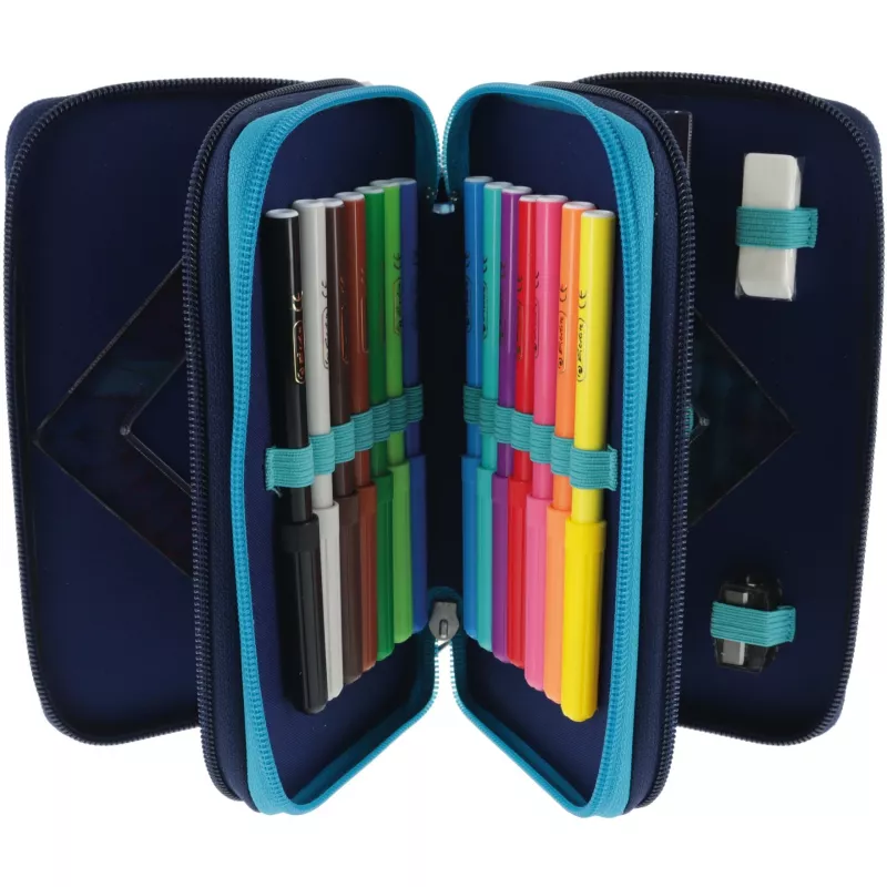 Herlitz TriCase Deep Ocean 31 ks modrá polyester 190x70x115 mm