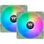 Thermaltake CT140 ARGB Sync ventilátor do skrine 140 mm, 500–1500 ot./min, Matcha Green, 2 ks