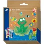 Prstové farby Staedtler Noris Club 8801 viacfarebné 4 ks