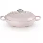 Le Creuset Signature 26 cm Gourmet Professional pekáč ružový
