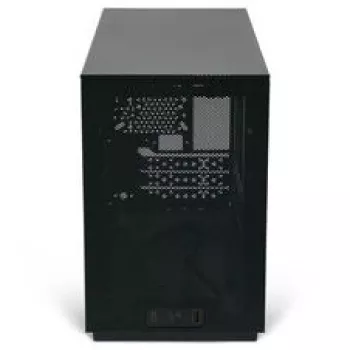 Mini ITX/ATX PC skriňa ssupd Meshroom D (CS-MRD-BK-1) — kompaktná čierna skriňa s Mesh panelmi