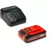 Akumulátorové vŕtacie kladivo EINHELL Power X-Change TE‑HD 18 Li, 18V, Li‑Ion 4,0 Ah Plus, so sadou vrtákov a dlát