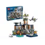 LEGO City stavebnica policajná stanica väzenský ostrov 60419 — 980 dielov, 7 minifigúrok, 370×400×160 mm