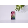 Puzdro na telefón iKins pre iPhone XR – dizajn vodných kvetov, biela
