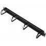 ROLINE 19-palcový patch panel 1HE s kefovou lištou 44x60mm čierny