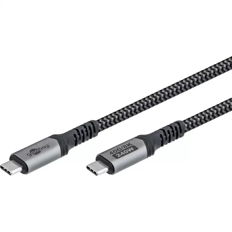 Goobay 74210 USB kábel čierny