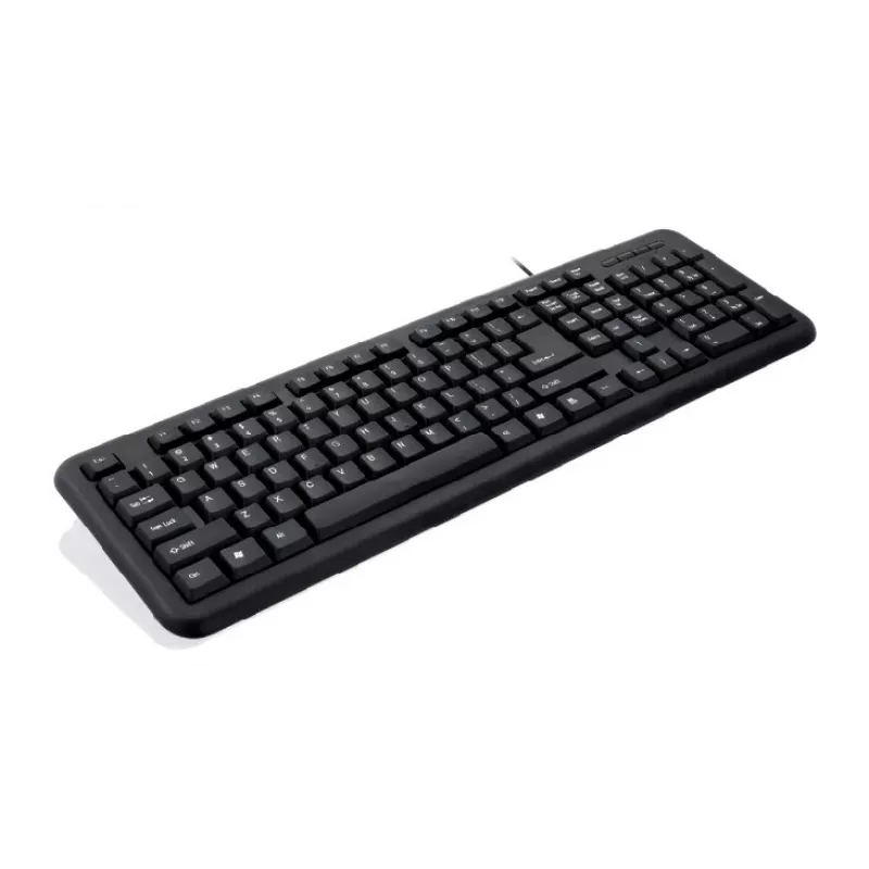 iBox OFFICE KIT II sada klávesnica-myš s USB, QWERTY, angličtina, čierna