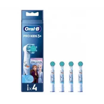 Náhradné hlavice zubných kefiek BRAUN Oral‑B 805879 — balenie 4 ks (detský dizajn: Spiderman/Frozen)