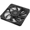 Skriňový ventilátor SILVERSTONE SST-AS120B 120 mm čierny priehľadný, 3-pin