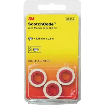3M Scotchcode náhradné rolky na označovanie káblov, číslica 5, 3 rolky (80-6114-2798-2)