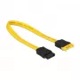 SATA kábel DeLOCK 83949 0,2 m SATA 7-pin žltý