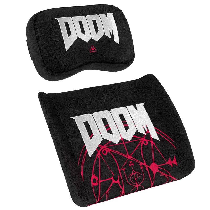 noblechairs sada vankúšov z pamäťovej peny - DOOM Edition