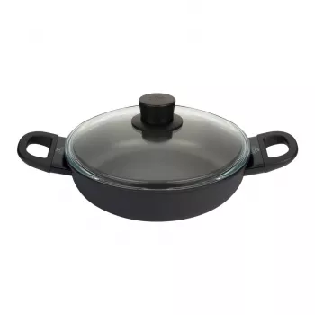 Servírovacia panvica BALLARINI 75002-923-0 okrúhla čierna 28 cm