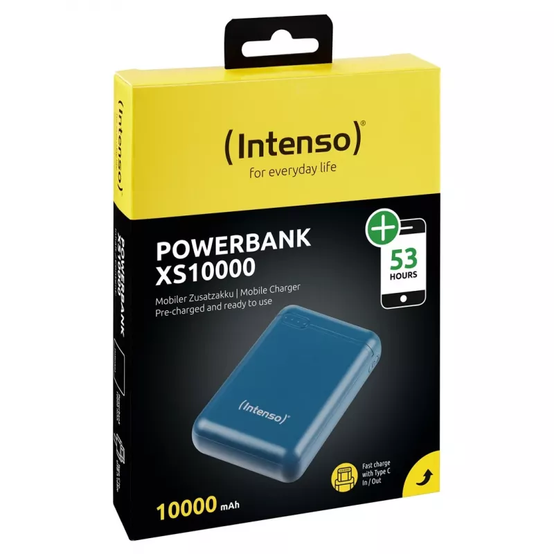 Intenso XS10000 lithium-polymérová (LiPo) 10000 mAh petrolejová