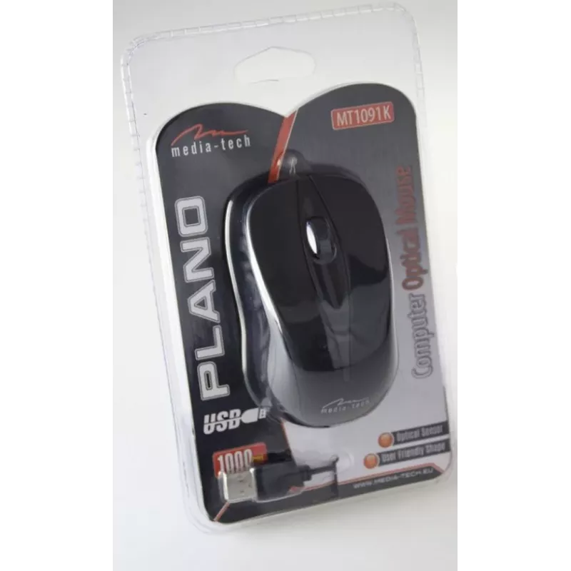 Myš Media-Tech PLANO Office USB Type-A
