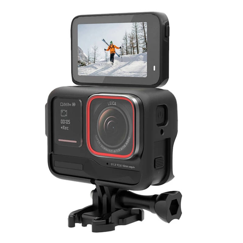 Plastová klietka PULUZ pre Insta360 Ace Pro (čierna)