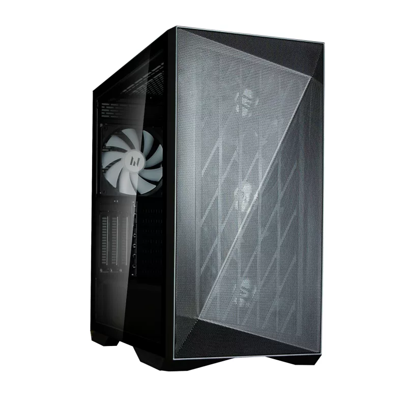 Zalman Z9 Iceberg MS čierna ATX Mid Tower PC skriňa vrátane 4x 140 mm ARGB ventilátorov - Midi/Mini Tower - ATX