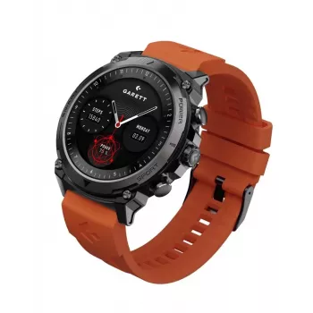 Smartwatch Garett Atom čierna Steel