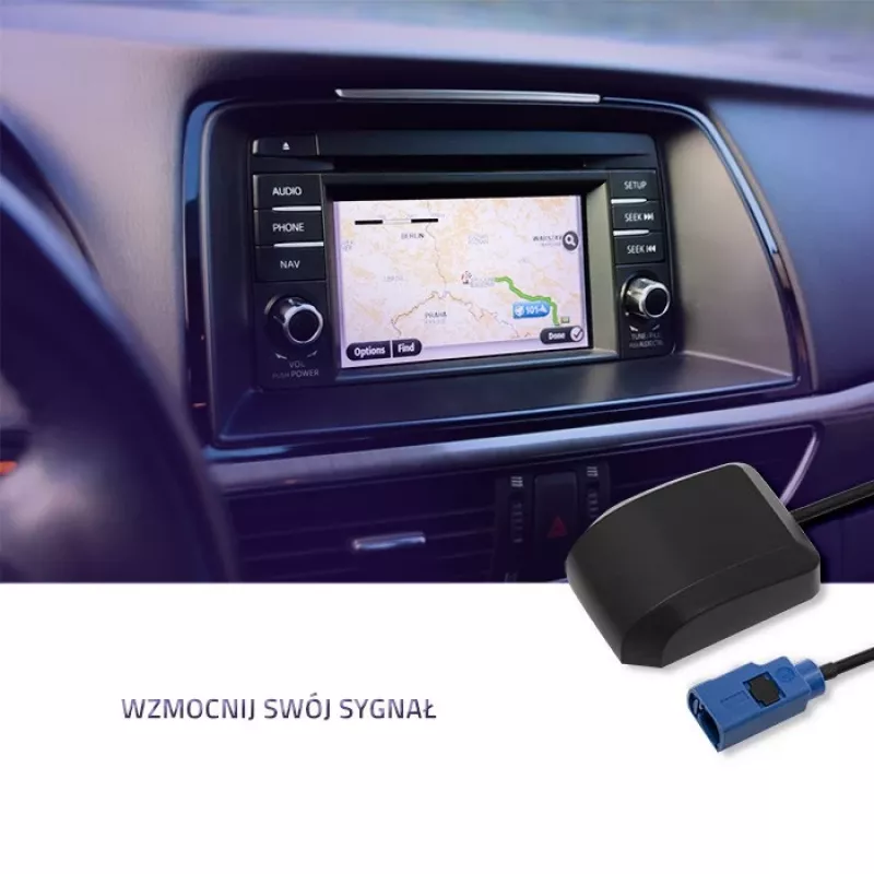 Outdoor GPS anténa QOLTEC 57038 28 dBi — externá vysokozisková anténa pre GPS príjem