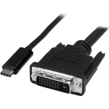 Microconnect USB3.1CDVI18B 1,8 m USB-C na DVI-D čierny video kábel adaptér (USB3.1CDVI18B)