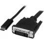 Microconnect USB3.1CDVI18B 1,8 m USB-C na DVI-D čierny video kábel adaptér (USB3.1CDVI18B)