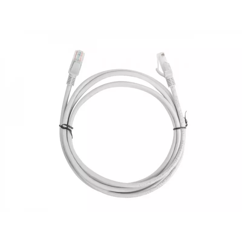 Sieťový kábel LANBERG PCU6-10CC-0200-S Cat6 U/UTP RJ-45 2 m sivý